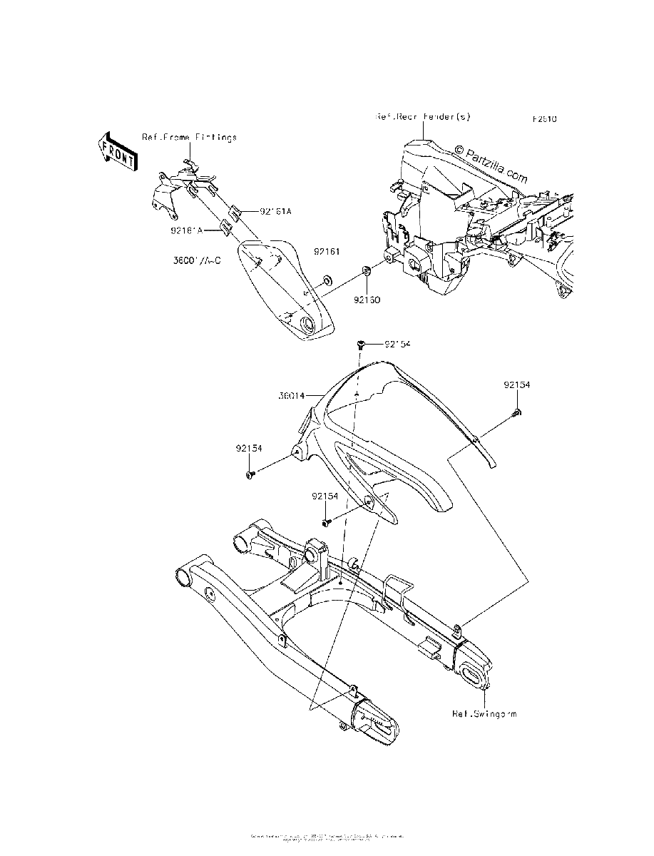 Diagrama de SIDE COVERS CHAIN COVER
