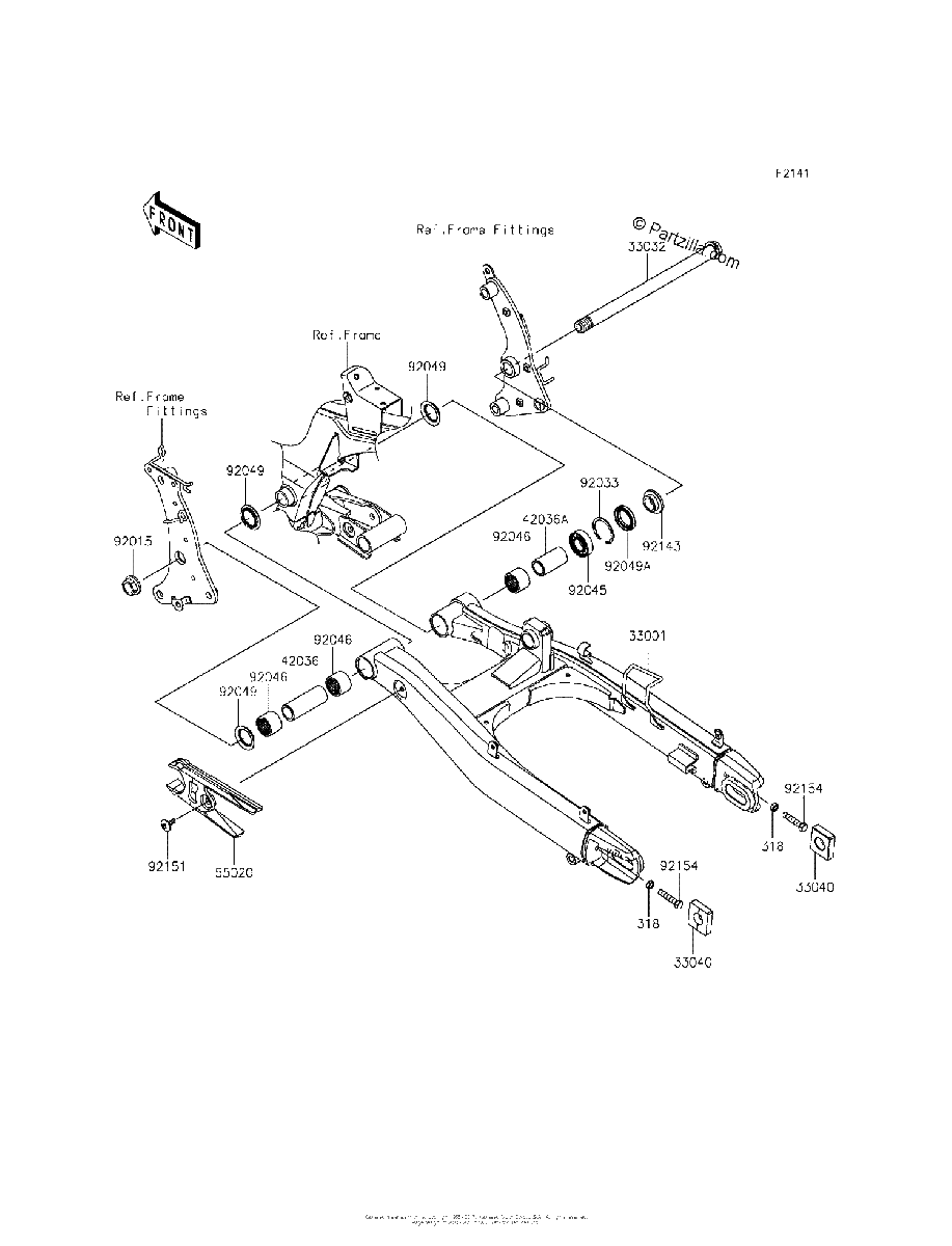 Diagrama de SWINGARM