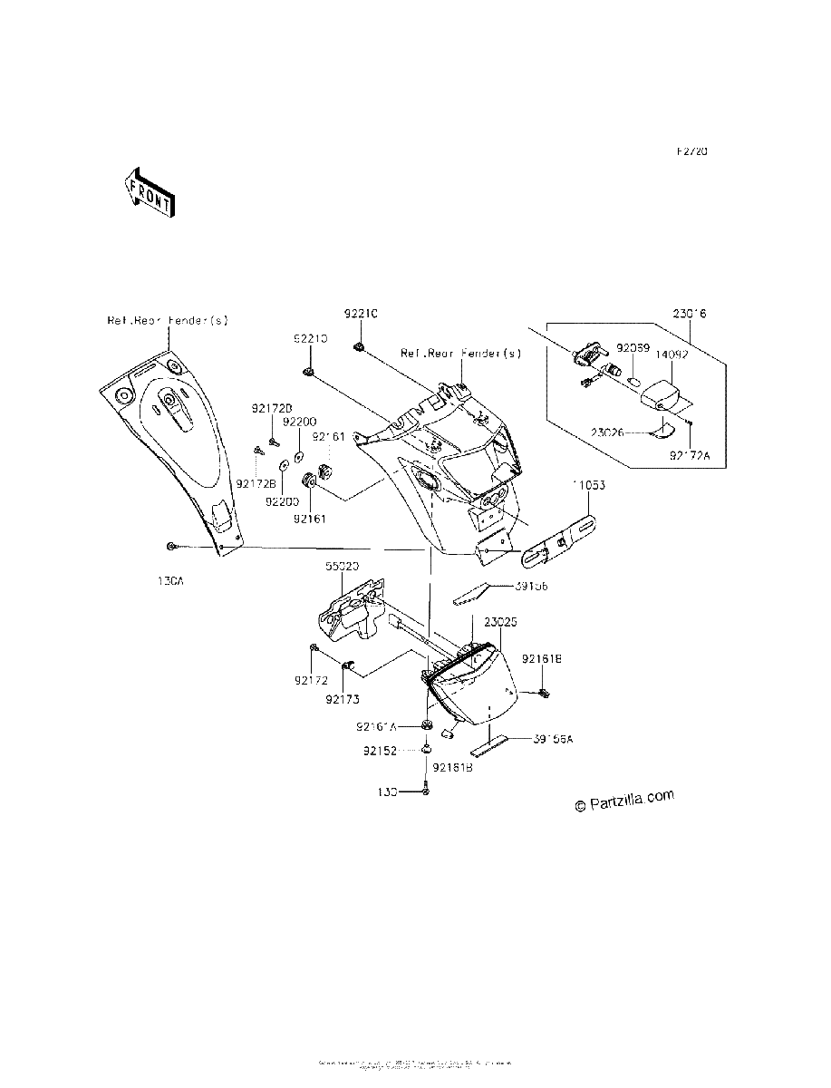 Diagrama de TAILLIGHT S