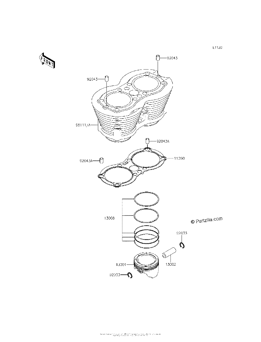 Diagrama de CYLINDER PISTON S