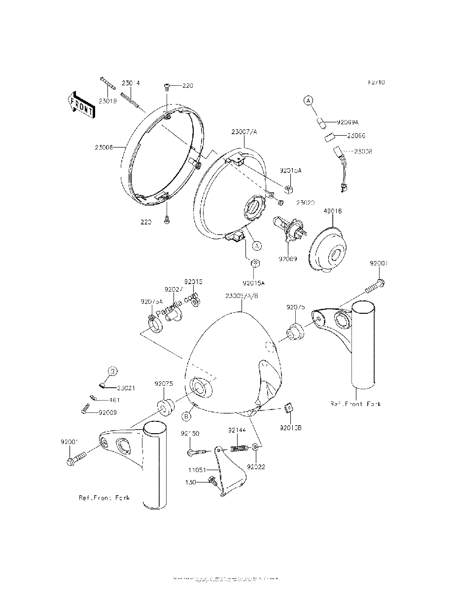 Diagrama de HEADLIGHT S
