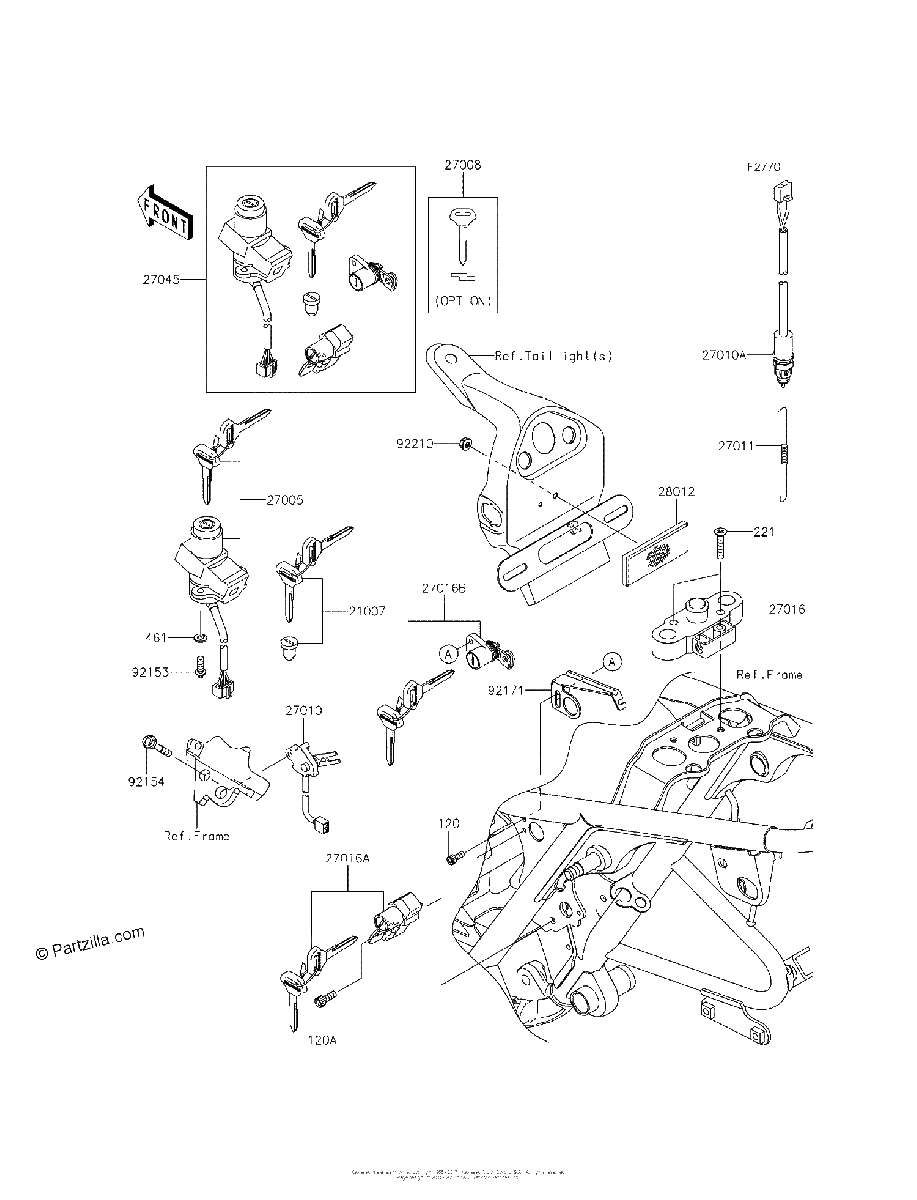 Diagrama de IGNITION SWITCH