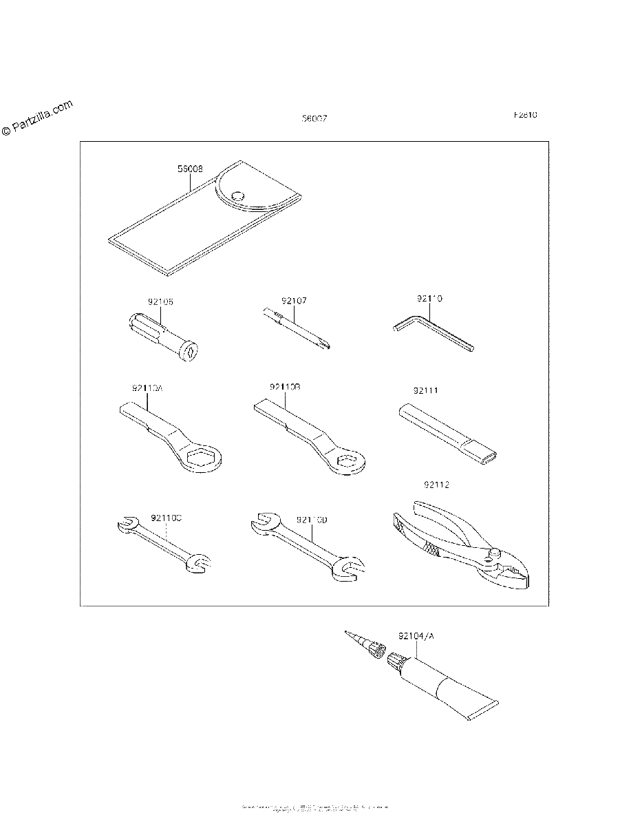 Diagrama de OWNER S TOOLS