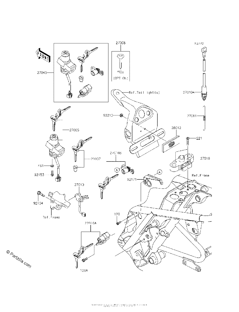 Diagrama de IGNITION SWITCH