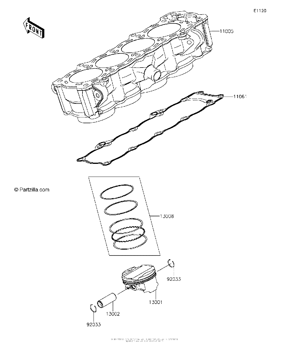 Diagrama de CYLINDER PISTON S