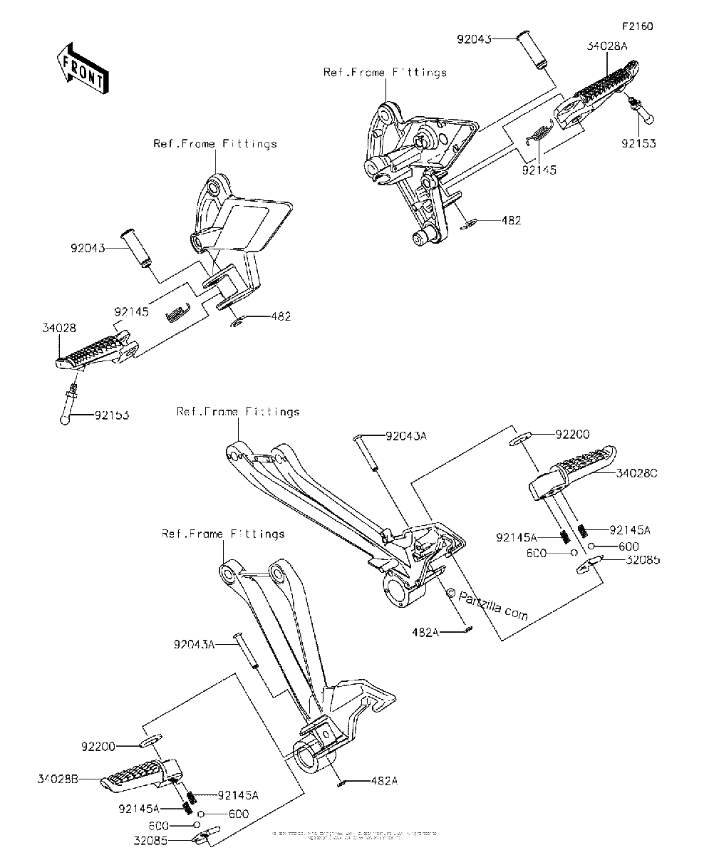 Diagrama de FOOTRESTS