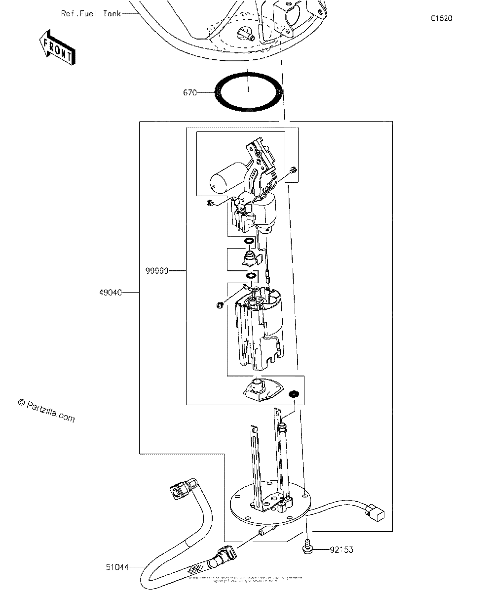 Diagrama de FUEL PUMP