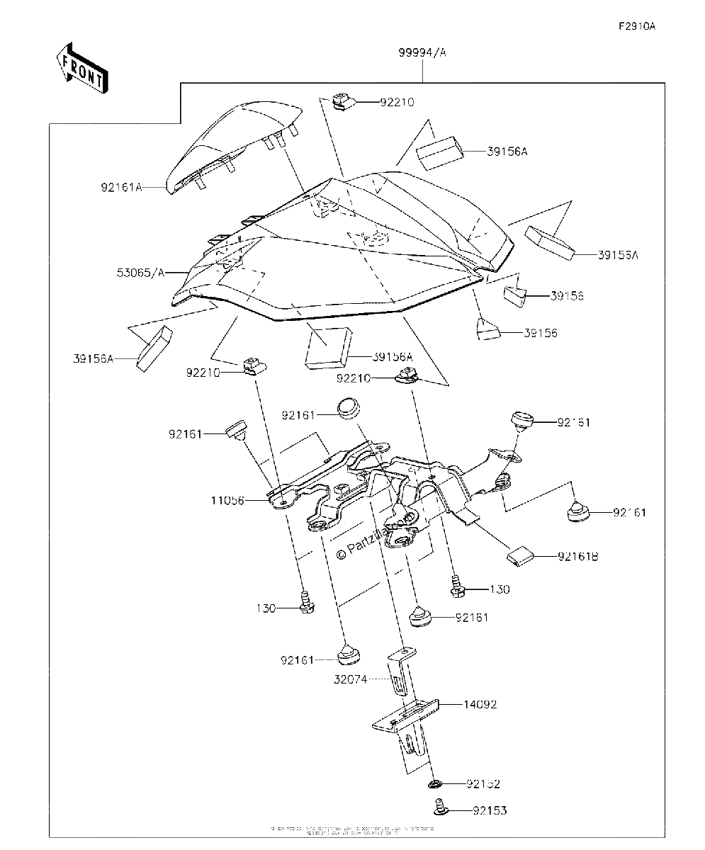 Diagrama de ACCESSORY SINGLE SEAT COVER