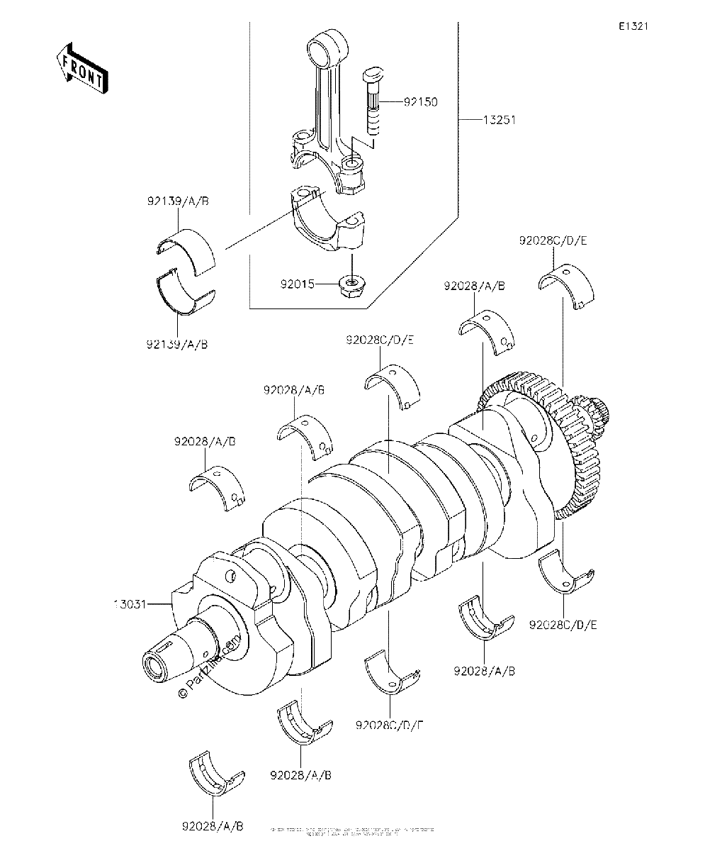 Diagrama de CRANKSHAFT