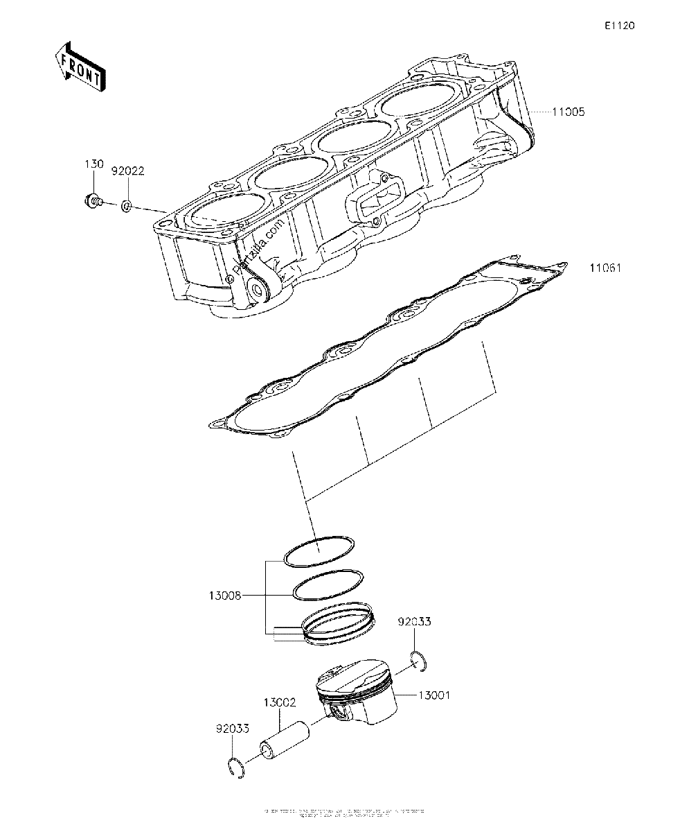 Diagrama de CYLINDER PISTON S