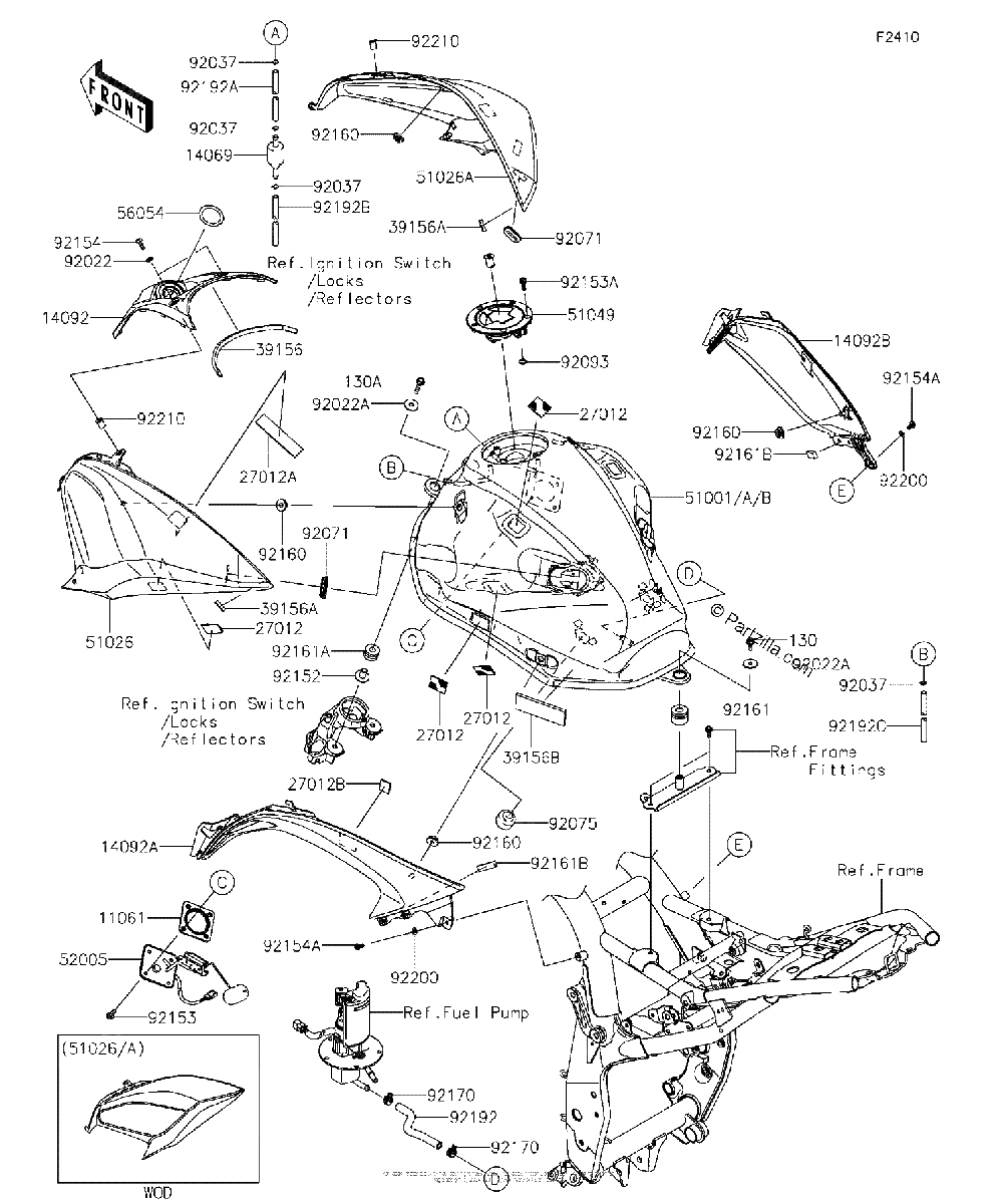 Diagrama de FUEL TANK 1 2