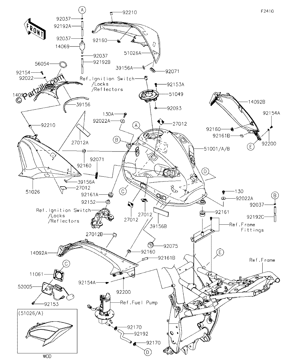 Diagrama de FUEL TANK