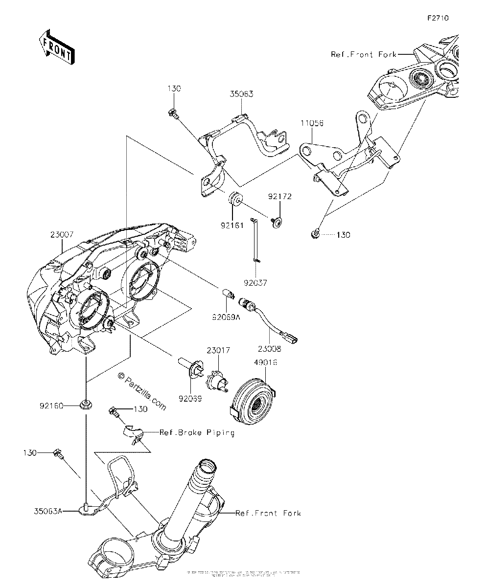 Diagrama de HEADLIGHT S