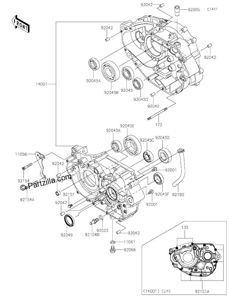 Diagrama de CRANKCASE