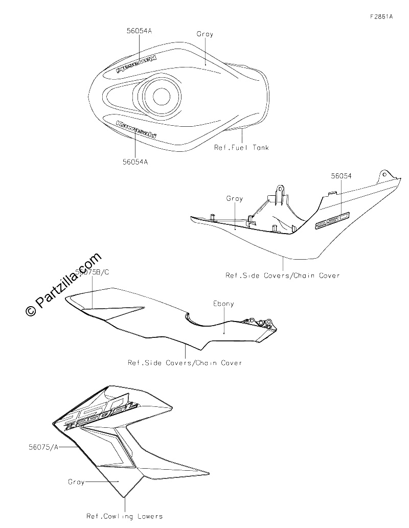 Diagrama de DECALS GRAY