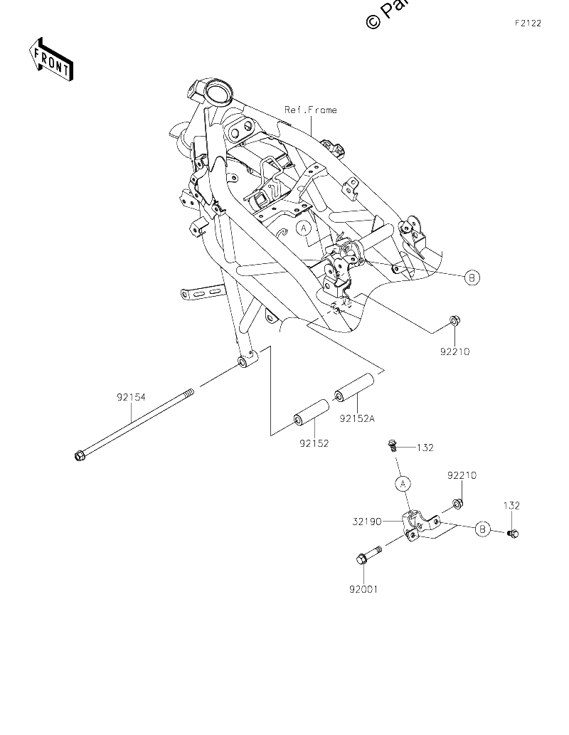 Diagrama de ENGINE MOUNT