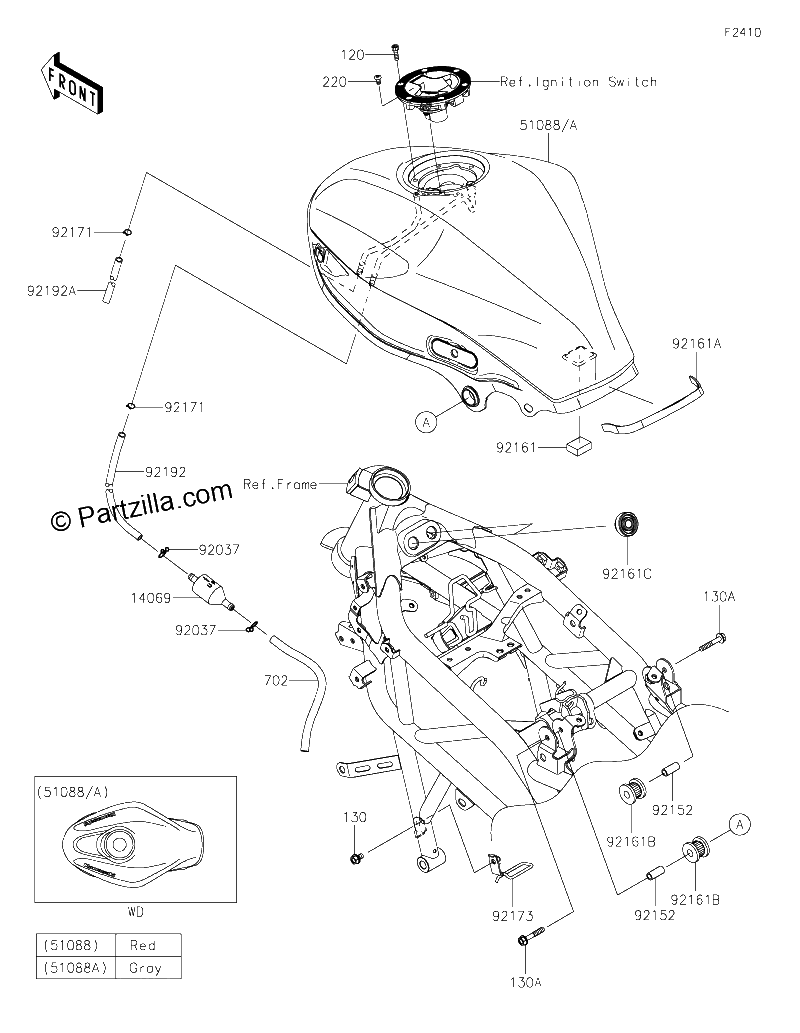 Diagrama de FUEL TANK