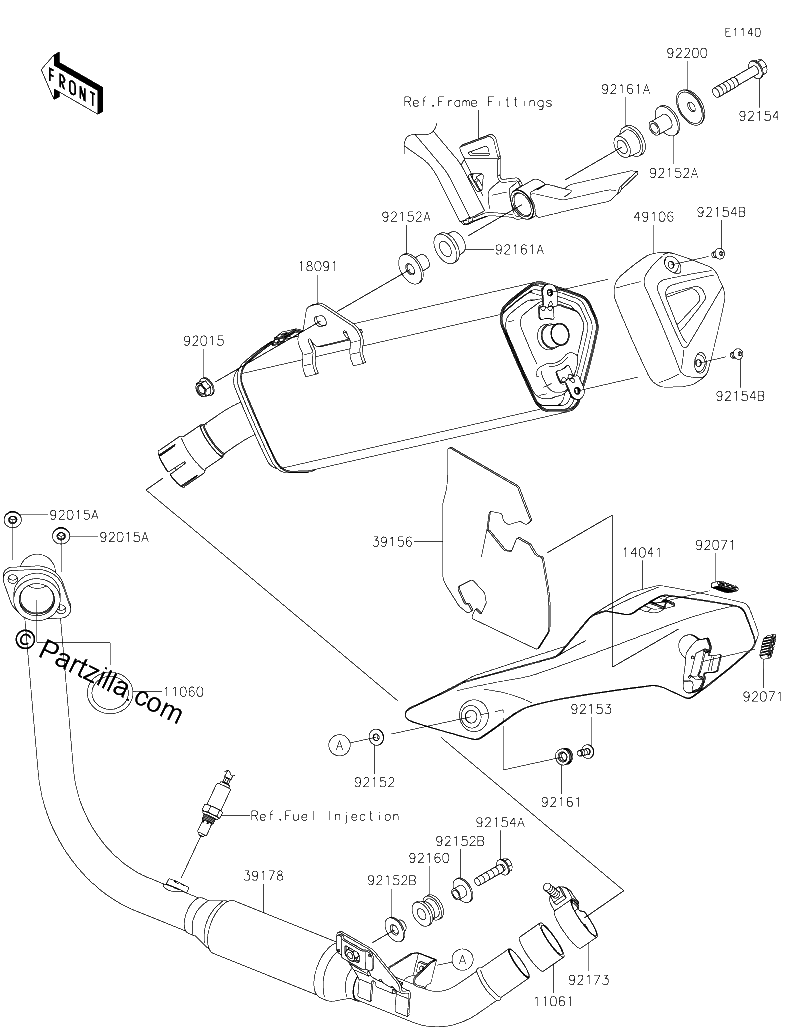 Diagrama de MUFFLER S