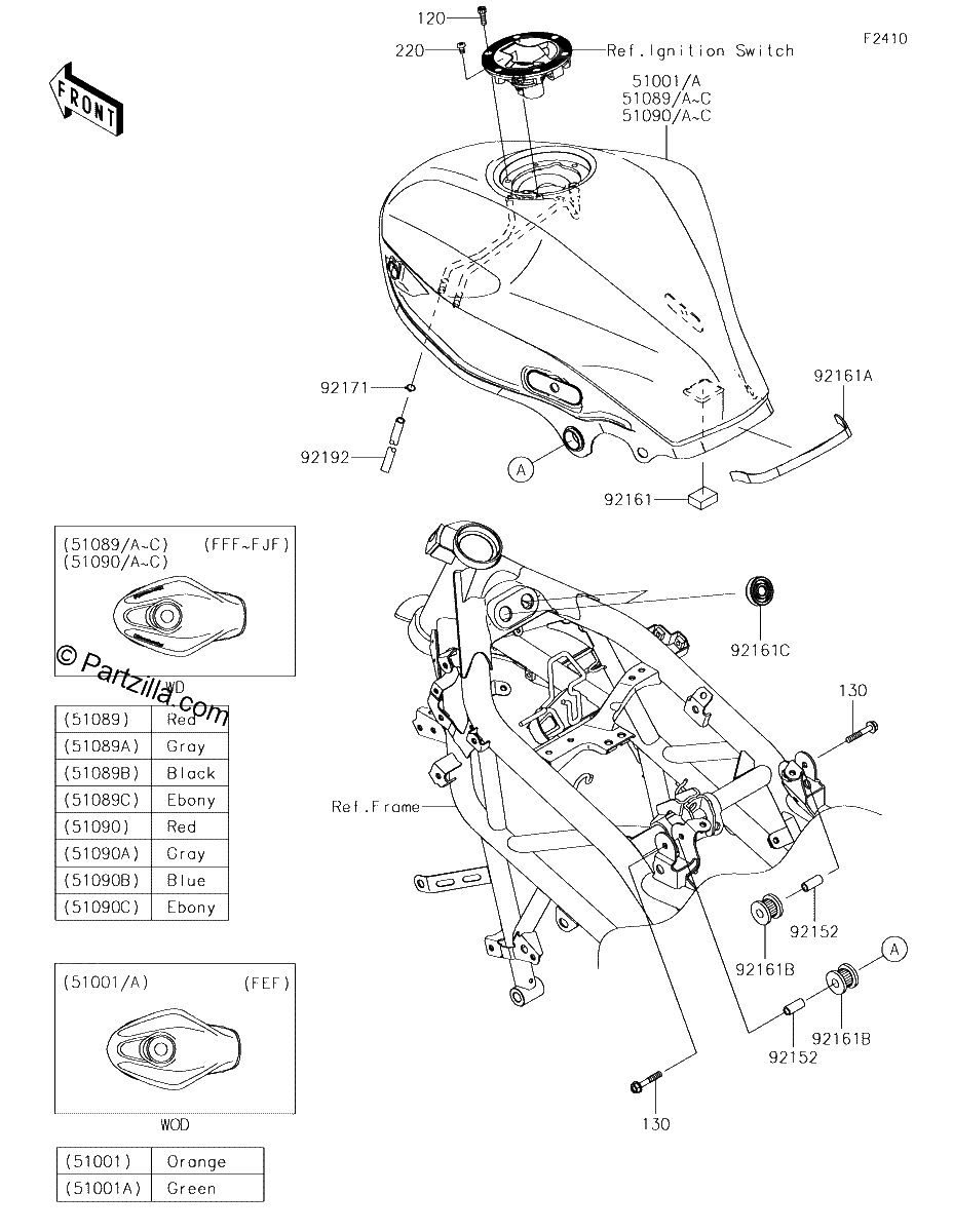 Diagrama de FUEL TANK