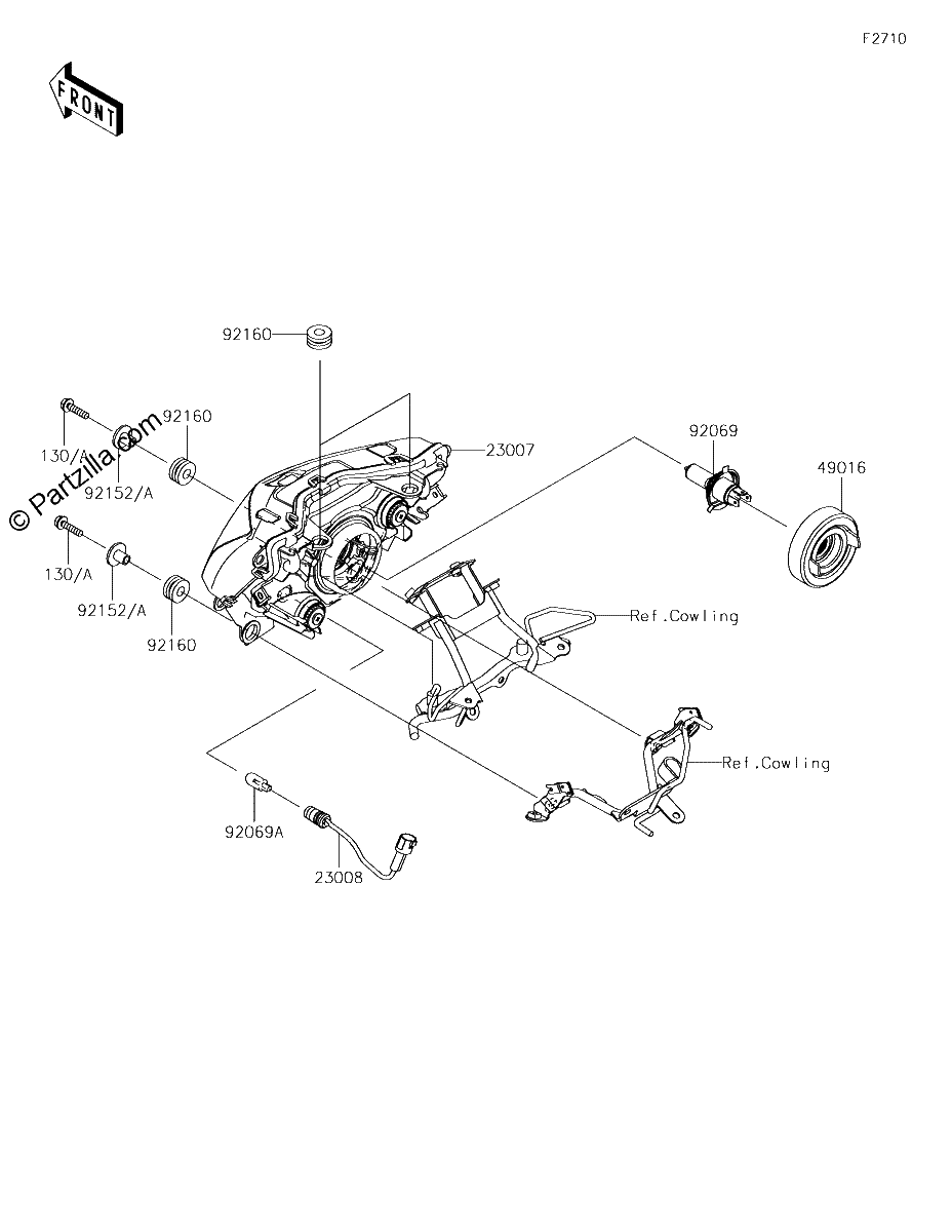 Diagrama de HEADLIGHT S