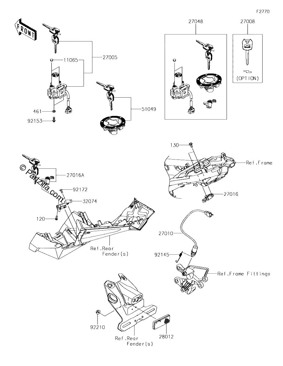 Diagrama de IGNITION SWITCH