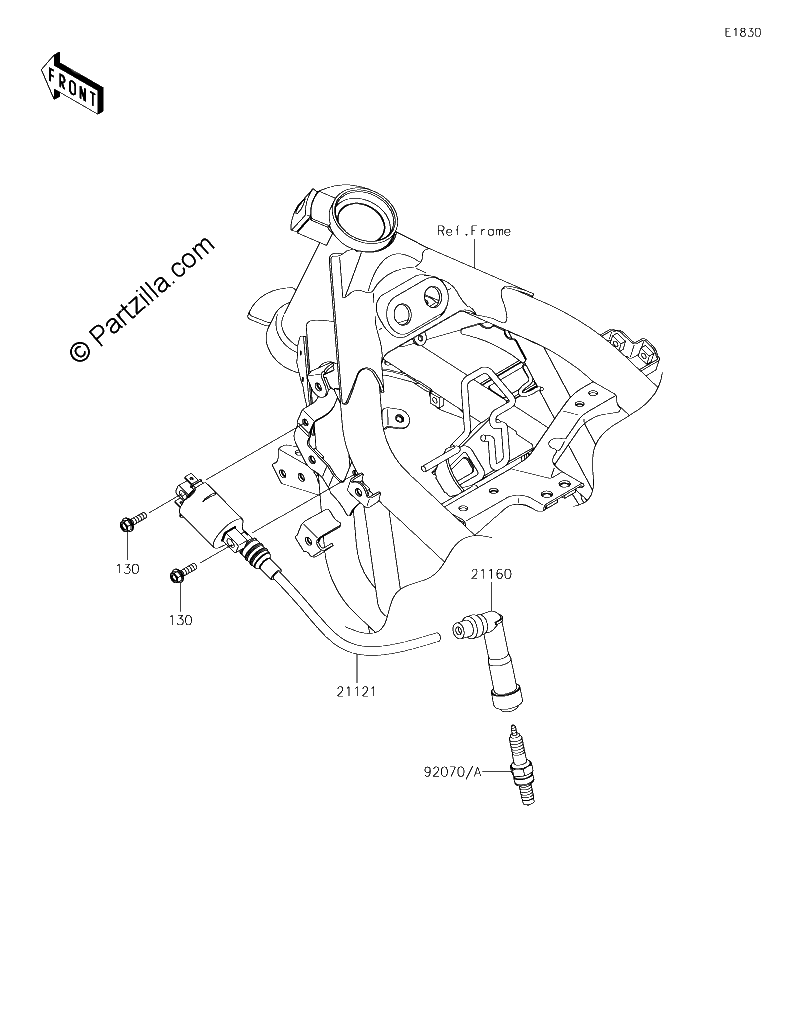 Diagrama de IGNITION SYSTEM