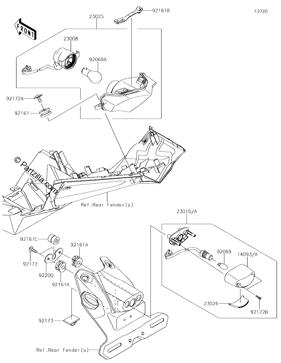 Diagrama de TAILLIGHT S