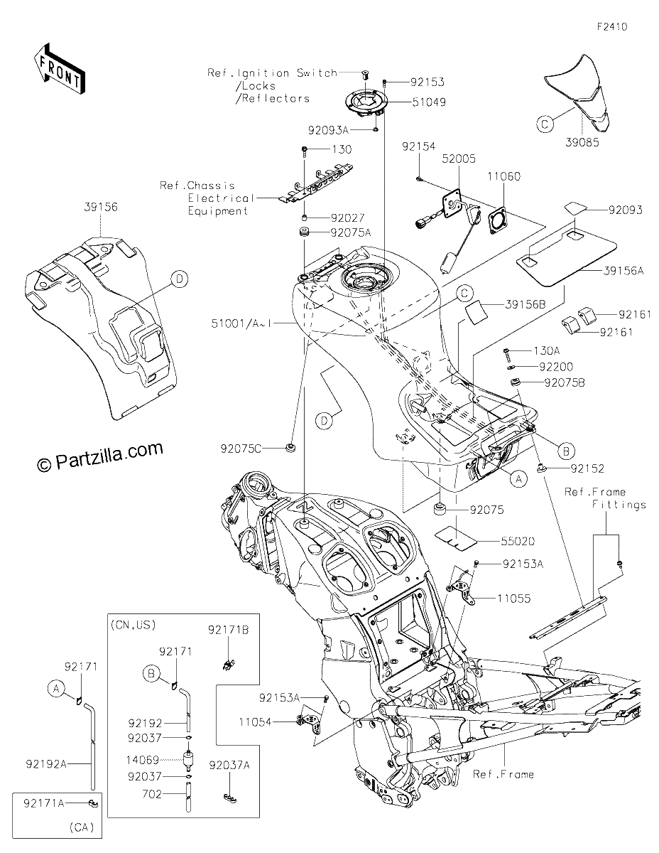 Diagrama de FUEL TANK