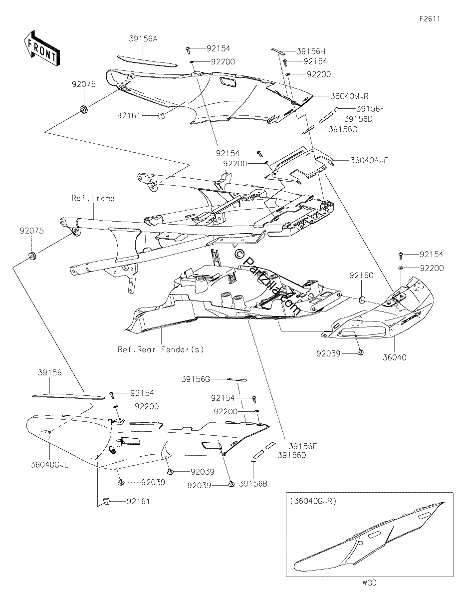 Diagrama de SIDE COVERS