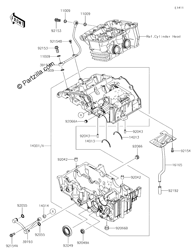 Diagrama de CRANKCASE