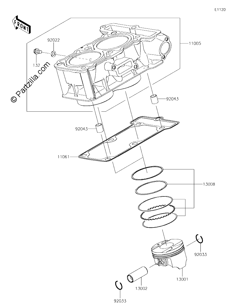 Diagrama de CYLINDER PISTON S