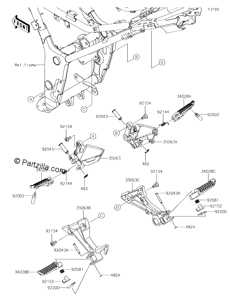 Diagrama de FOOTRESTS