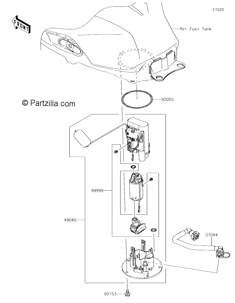 Diagrama de FUEL PUMP