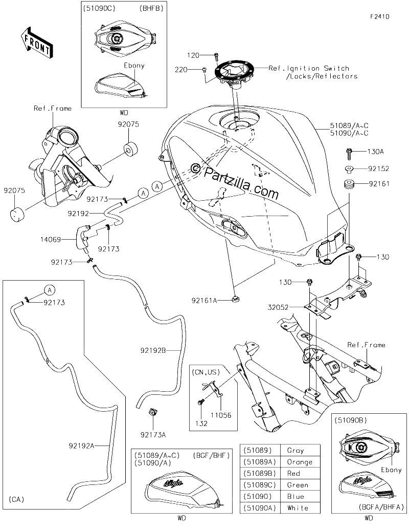 Diagrama de FUEL TANK