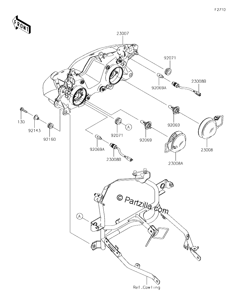 Diagrama de HEADLIGHT S
