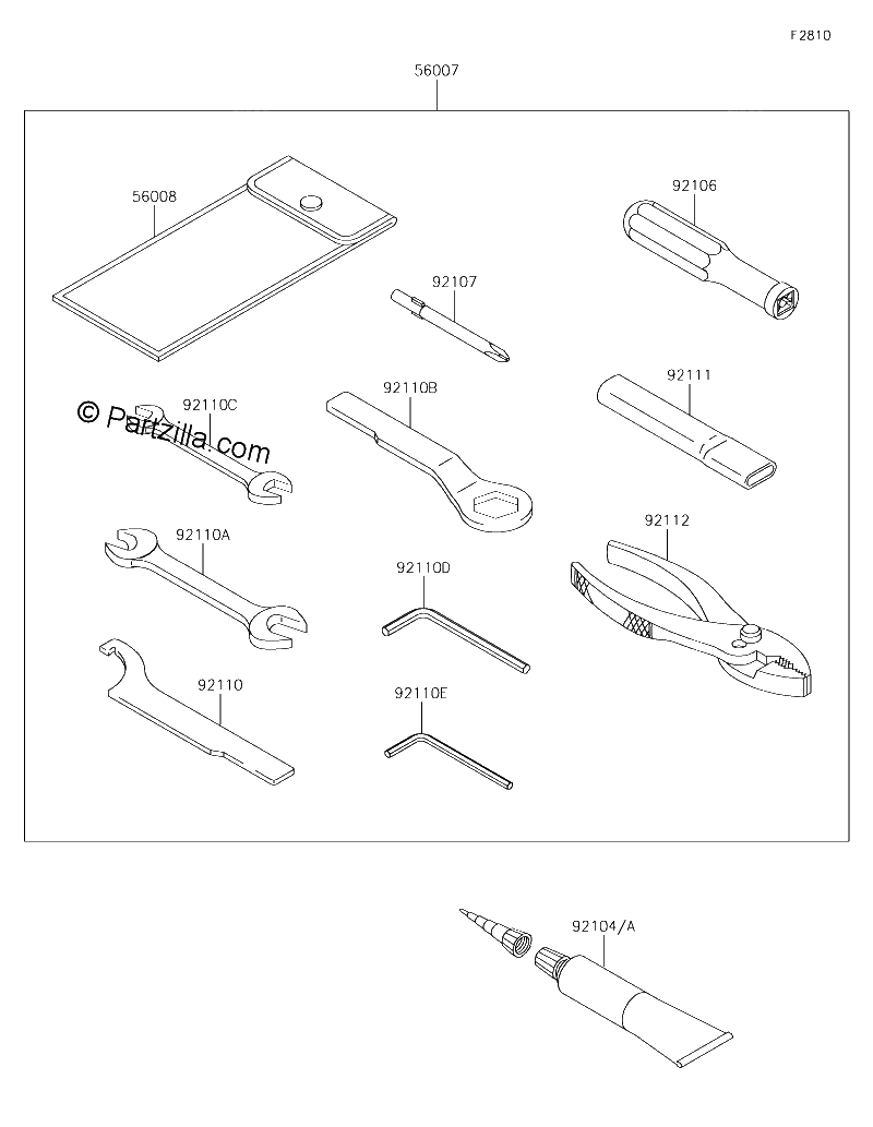 Diagrama de OWNER S TOOLS