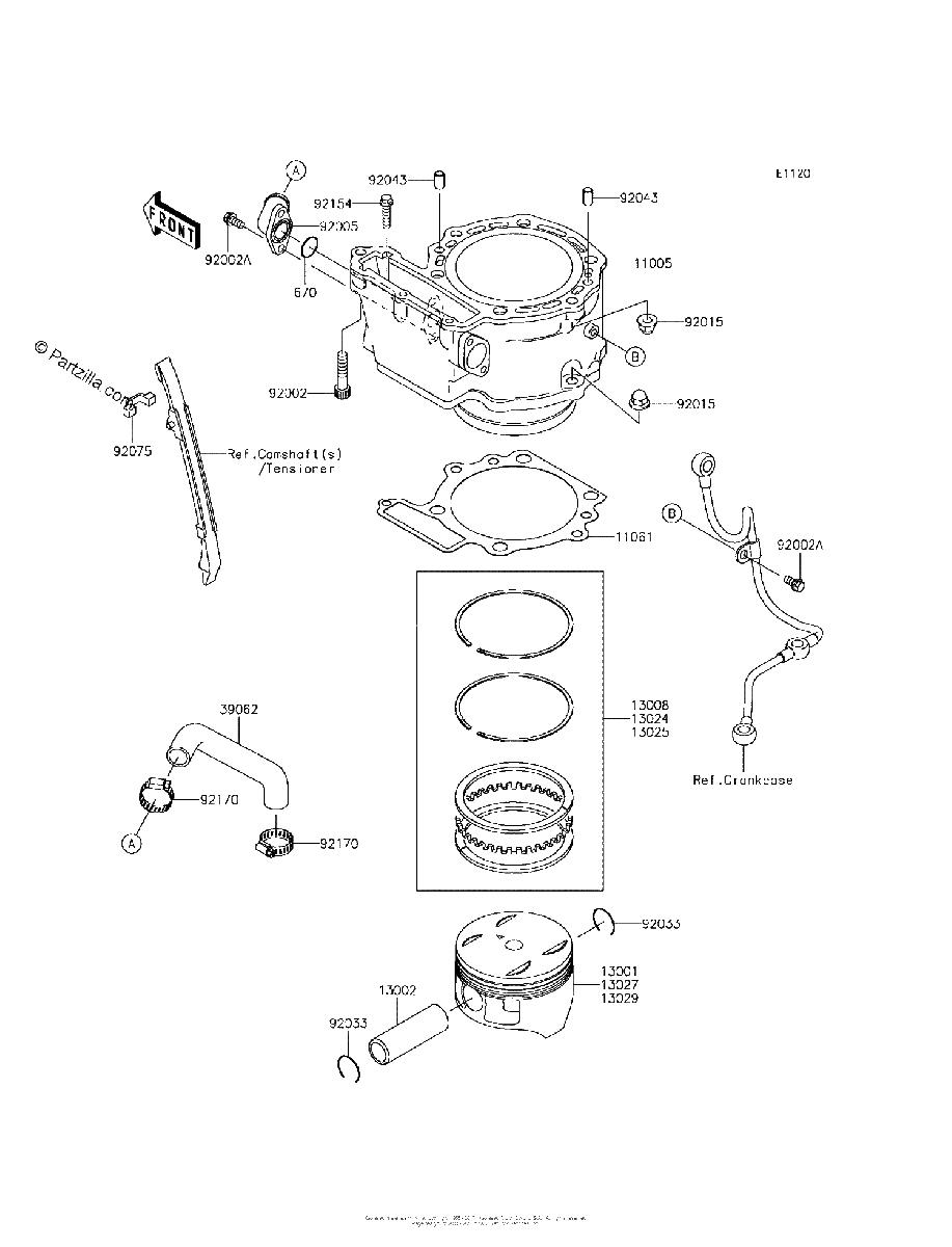 Diagrama de CYLINDER PISTON S