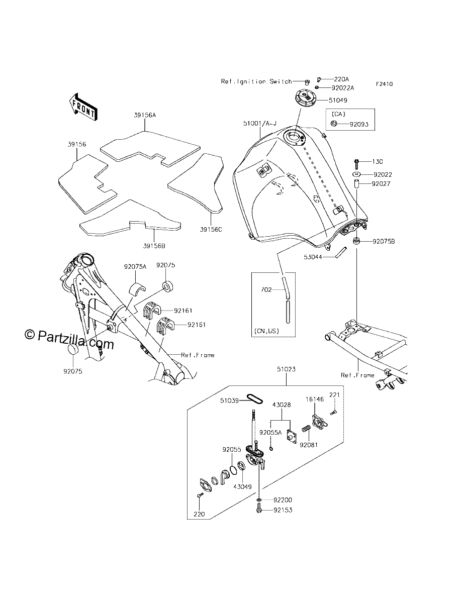 Diagrama de FUEL TANK