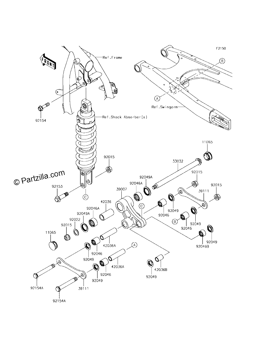 Diagrama de REAR SUSPENSION