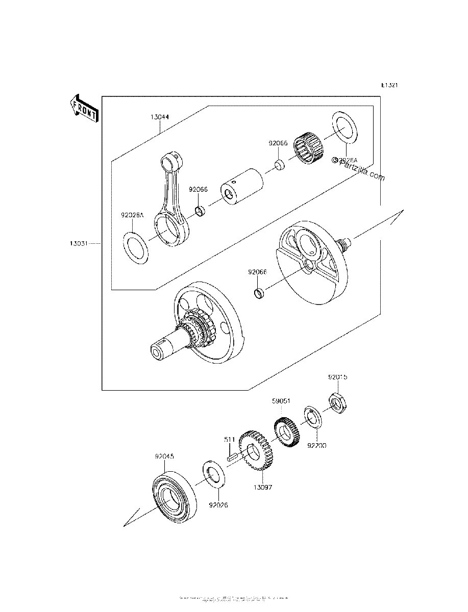 Diagrama de CRANKSHAFT