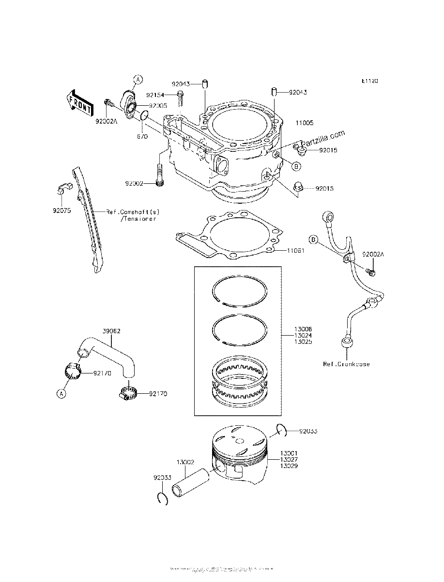 Diagrama de CYLINDER PISTON S