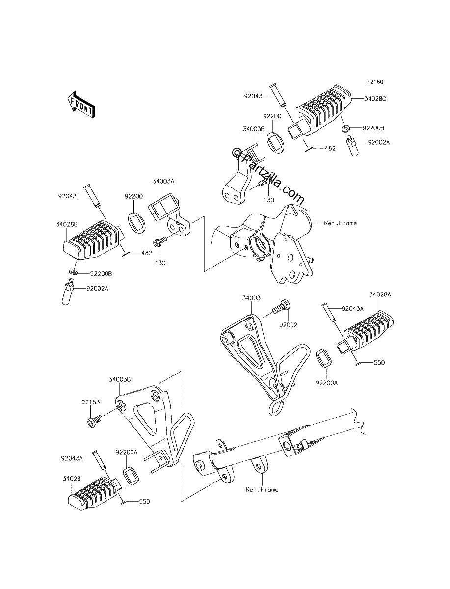 Diagrama de FOOTRESTS