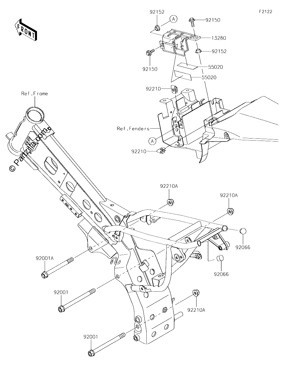 Diagrama de ENGINE MOUNT