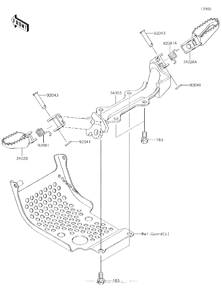 Diagrama de FOOTRESTS