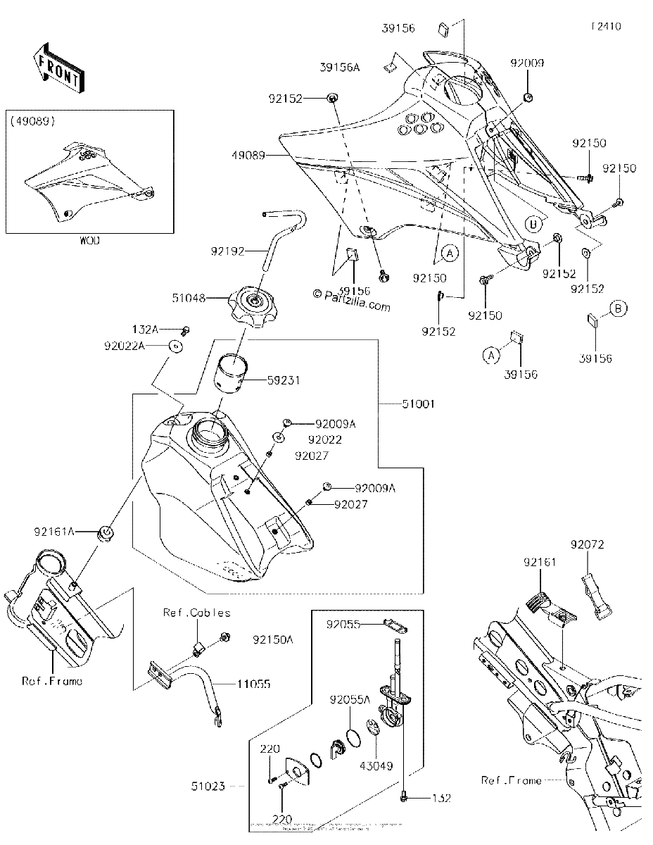 Diagrama de FUEL TANK