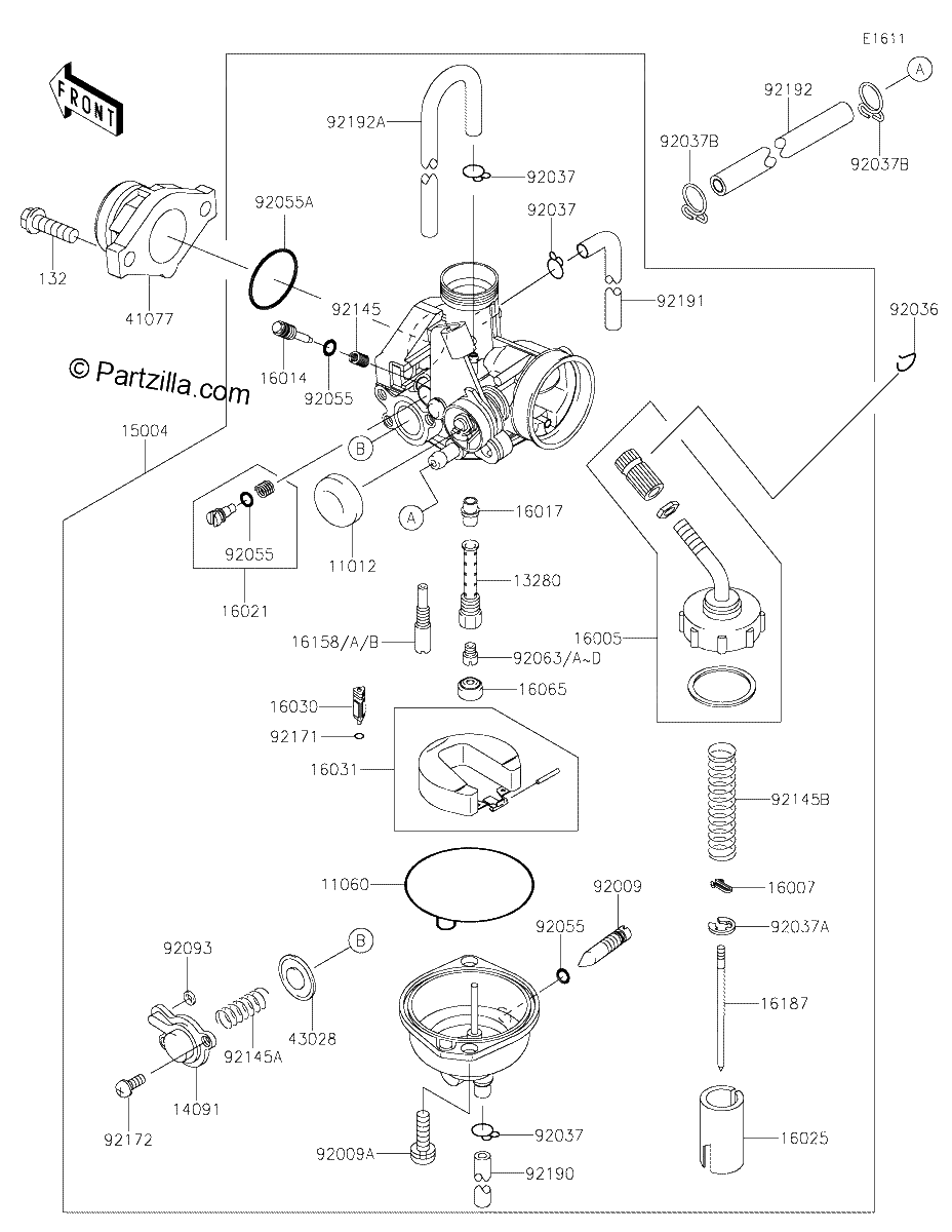 Diagrama de CARBURETOR