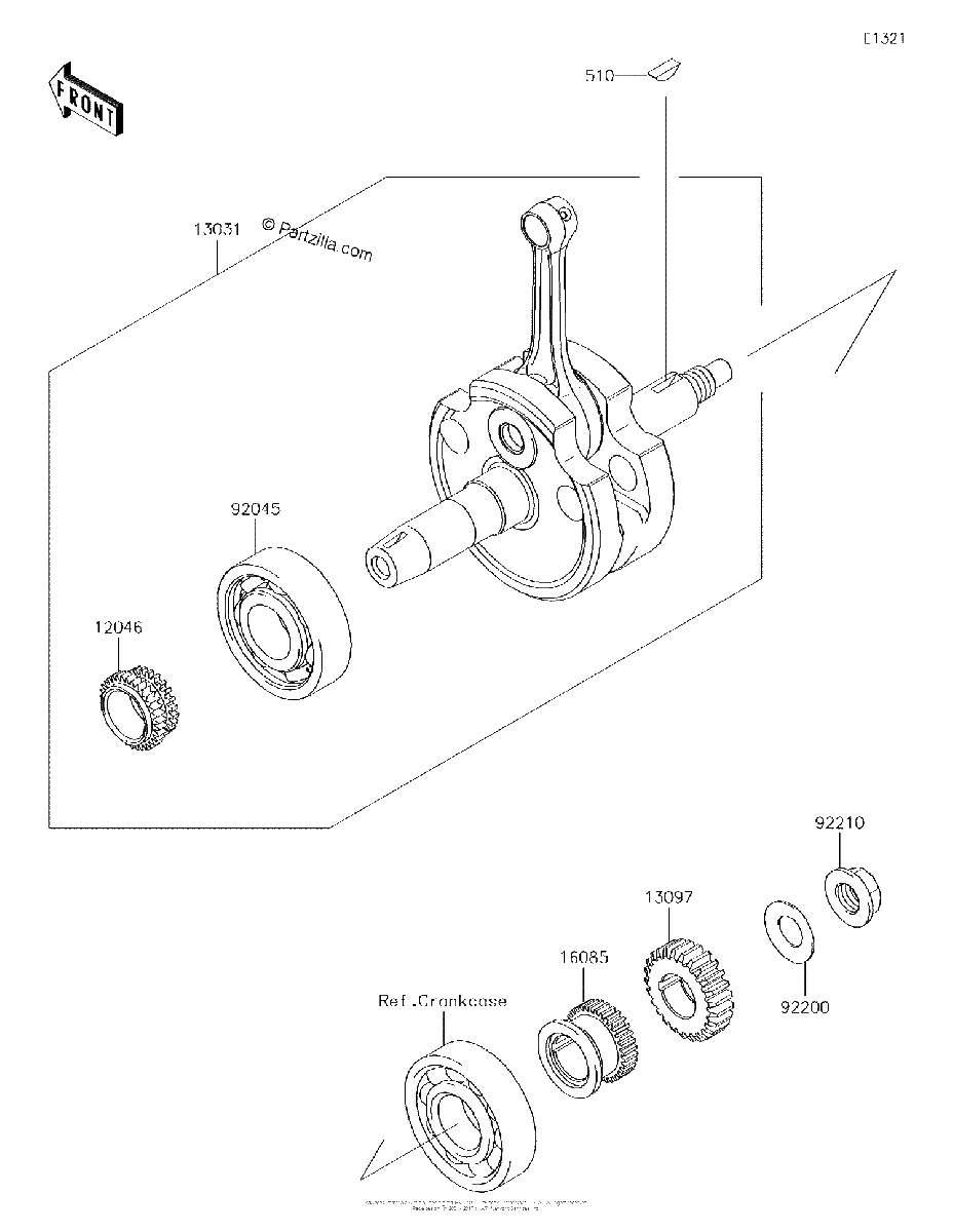 Diagrama de CRANKSHAFT