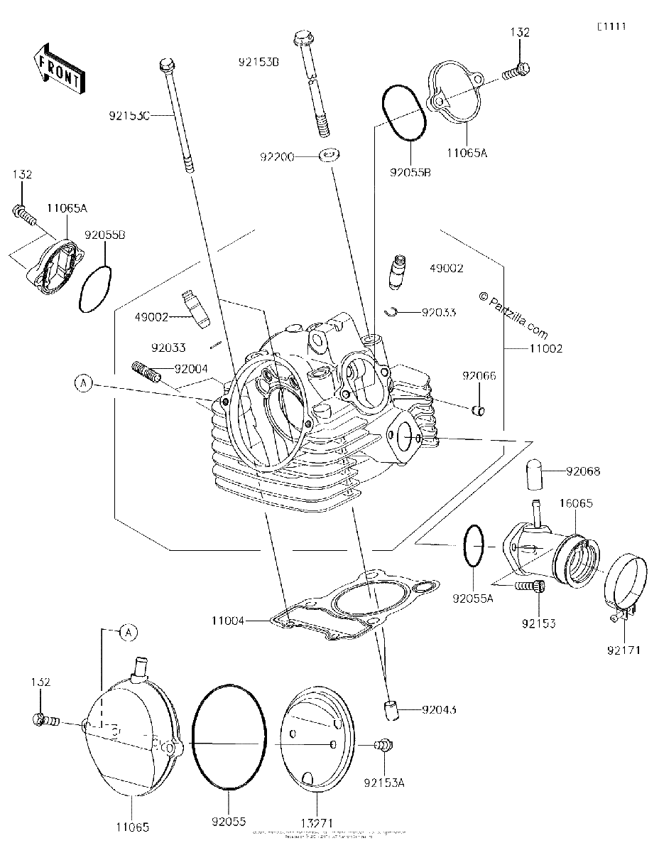 Diagrama de CYLINDER HEAD