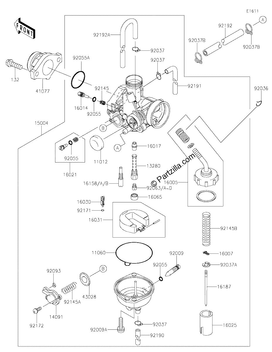 Diagrama de CARBURETOR