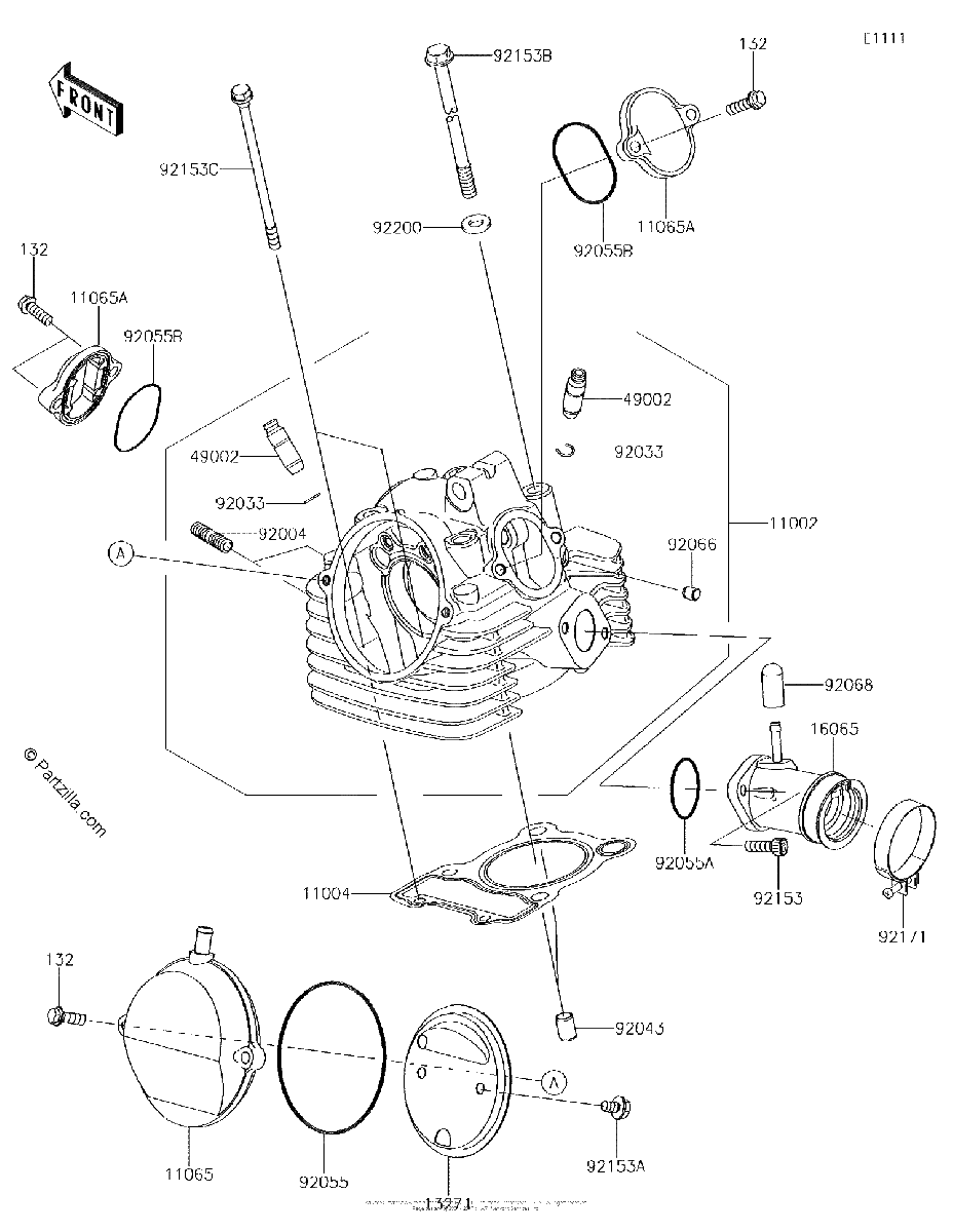 Diagrama de CYLINDER HEAD